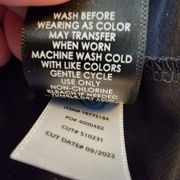 Torrid Dress Plus Sz 5 Black Mini Studio Knit Surplice Faux Wrap Pockets Stretch - Picture 7 of 15